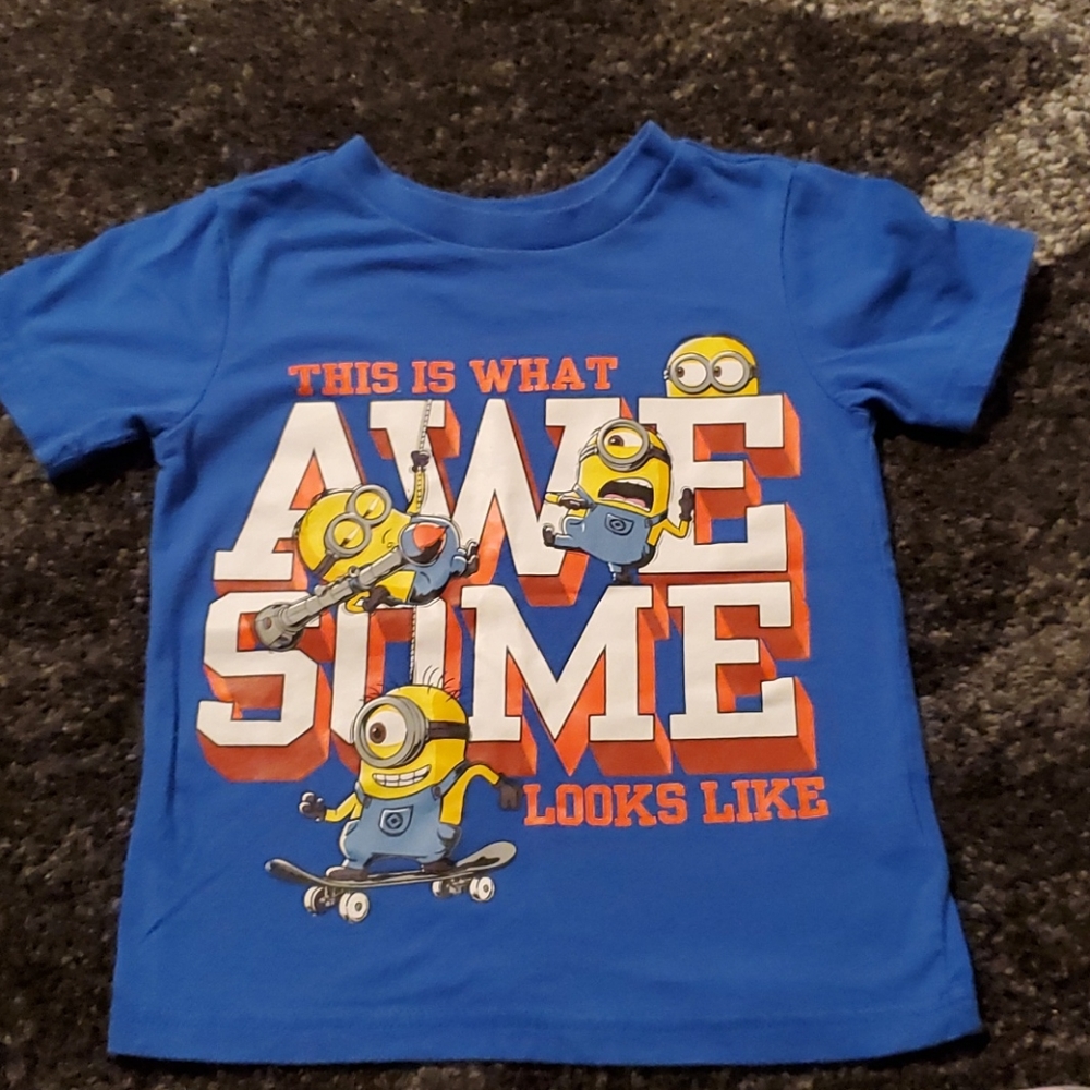 Boy character shirts used but in good condition